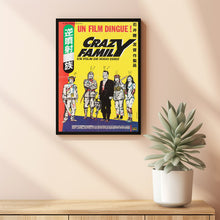 The Crazy Family Movie Poster Print, Canvas Wall Art, Room Decor, Movie Art