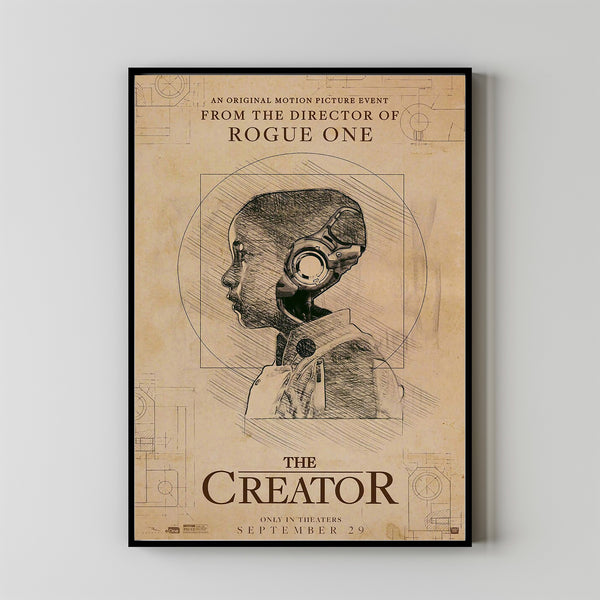 The Creator Movie Poster 2023 FilmRoom Decor Wall ArtPoster GiftCanvas prints 5