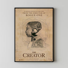 The Creator Movie Poster 2023 FilmRoom Decor Wall ArtPoster GiftCanvas prints 5