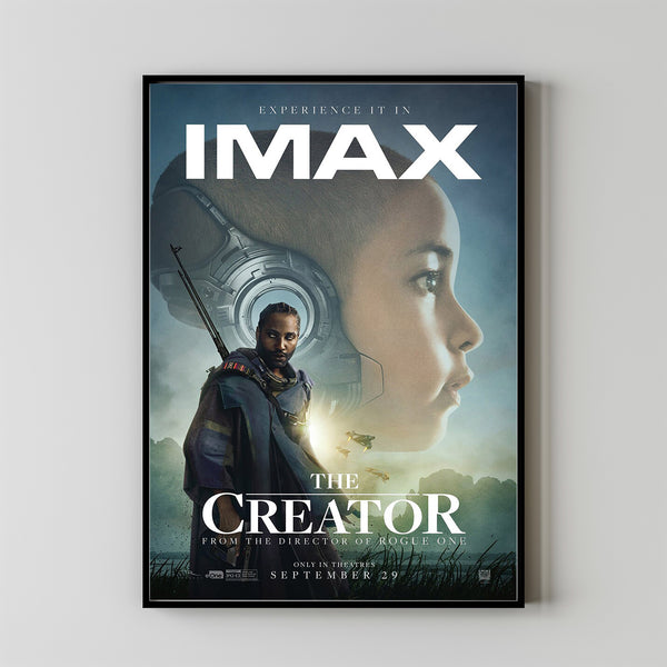 The Creator Movie Poster 2023 FilmRoom Decor Wall ArtPoster GiftCanvas prints 6
