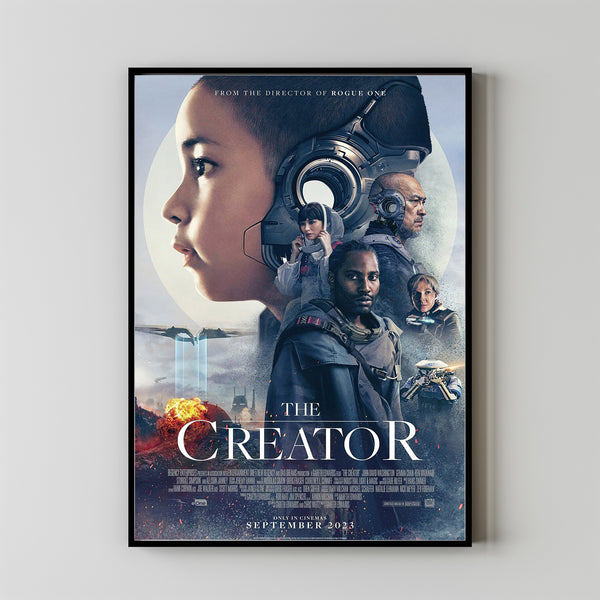 The Creator Movie Poster 2023 FilmRoom Decor Wall ArtPoster GiftCanvas prints 7