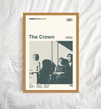 The Crown Tv Series Poster,  Tv Series Poster, Vintage Movie Poster, Minimalist Art, Vintage Poster, Modern Art, Home Decor, Movie Poster 1695603334