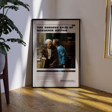 The Curious Case of Benjamin Button Poster, Brad Pitt Wall Art, Minimalist Wall Decor, Mid Century Modern, Drama Film Print 1749195203