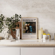 The Curious Case of Benjamin Button Poster, Brad Pitt Wall Art, Minimalist Wall Decor, Mid Century Modern, Drama Film Print 1749195203