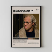 The Curious Case of Benjamin Button, David Fincher, Minimalist Movie Poster, Vintage Retro Art