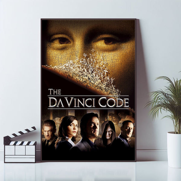 The Da Vinci Code, Movie Poster, Wall Art Prints, Art Poster, Canvas Material Gift, Keepsake, Home Decor, Live Room Wall Art 1609645945