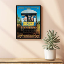 The Darjeeling Limited Movie Poster Print, Canvas Wall Art, Room Decor, Movie Art