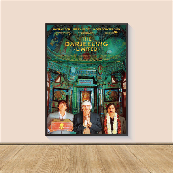 The Darjeeling Limited Movie Poster Print, Canvas Wall Art, Room Decor, Personalized gift, Wall Art Print, Art Poster For Gift, Movie Print 1587470060