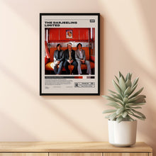 The Darjeeling Limited, Wes Anderson, Minimalist Movie Poster