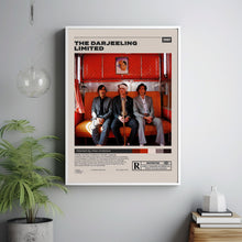 The Darjeeling Limited, Wes Anderson, Minimalist Movie Poster