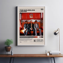 The Darjeeling Limited, Wes Anderson, Minimalist Movie Poster