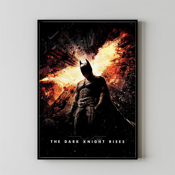 The Dark Knight Rises Movie Poster Art Print Movie Posters Gift for Movie lovers 2