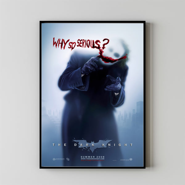 The Dark Knight (2008) Poster Art Print Movie Posters Gift for Movie lovers