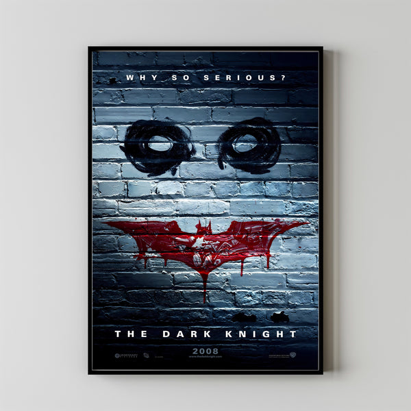 The Dark Knight (2008) Poster Art Print Movie Posters Gift for Movie lovers 1