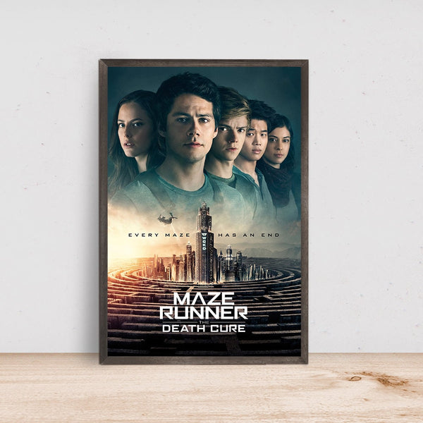 The Death Cure Movie Poster Movie Poster- Room Decor Wall Art - Canvas Fabric Print - Poster Gift 1609037020