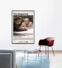 The Departed Movie Poster  Martin Scorsese, Minimalist Movie Poster, Vintage Retro Art Print, Custom Poster, Wall Art Print, Home Decor 1241118426