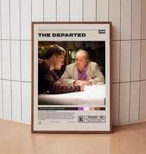 The Departed Poster, Martin Scorsese, Minimalist Movie Poster