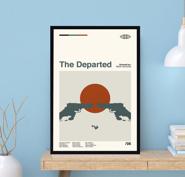 The Departed Poster, The Departed Movie, Martin Scorsese, Vintage Movie Poster, Minimalist Art, Vintage Poster, Modern Art, Home Decor 1695605280