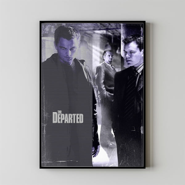 The Departed (2006) Poster Art Print Movie Posters Gift for Movie lovers 2