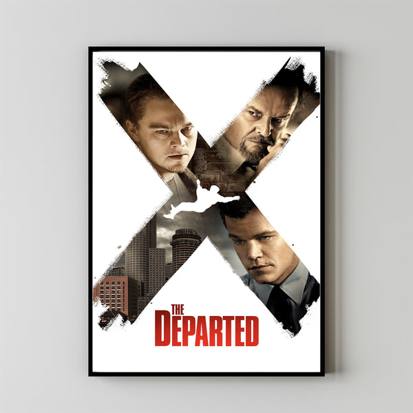 The Departed (2006) Poster Art Print Movie Posters Gift for Movie lovers 5