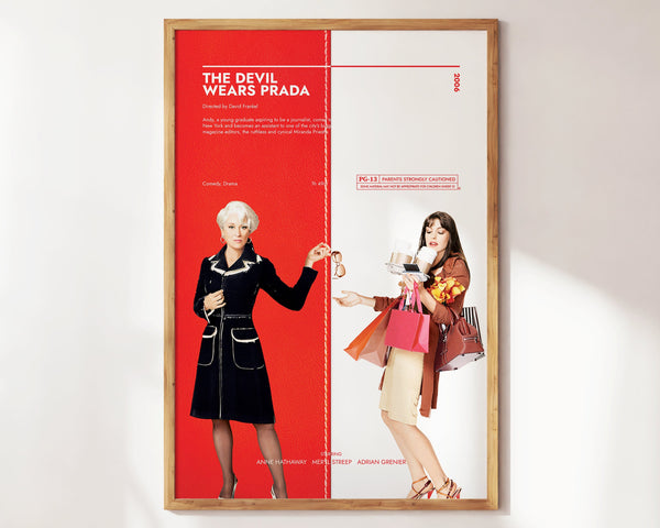 The Devil Wears Prada Poster  Art Print  Movie Posters  Gift for Movie lovers 1287488146