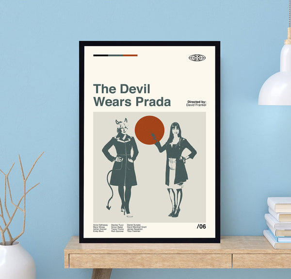 The Devil Wears Prada Poster, David Frankel, Minimalist Movie Poster, Art Print, Wall Decor, High Quality, Home Decor, Gifts For Him 1709791769