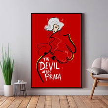 The Devil Wears Prada movie Poster，Room Decor, Home Decor, Art Poster for Gift 1540650474