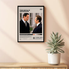 The Devil's Advocate, Taylor Hackford, Minimalist Movie Poster, Vintage Retro ArtFilm Poster