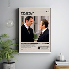The Devil's Advocate, Taylor Hackford, Minimalist Movie Poster, Vintage Retro ArtFilm Poster