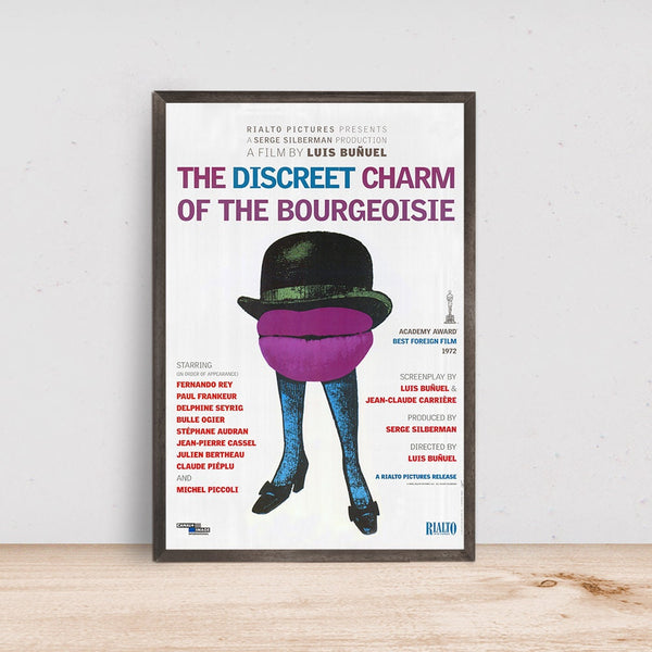 The Discreet Charm of the Bourgeoisie Movie Poster, Room Decor, Home Decor, Art Poster for Gift 1640333138