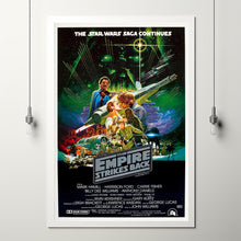The Empire Strikes Back (1980) Poster Art Print Movie Posters Gift for Movie lovers 3