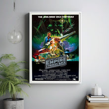 The Empire Strikes Back (1980) Poster Art Print Movie Posters Gift for Movie lovers 3