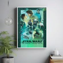 The Empire Strikes Back (1980) Poster Art Print Movie Posters Gift for Movie lovers 8