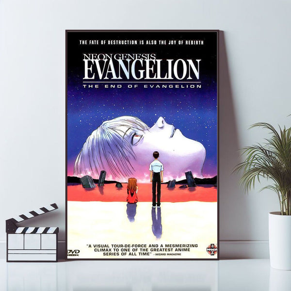 The End of Evangelion, Movie Poster, Wall Art Prints, Art Poster, Canvas Material Gift, Home Decor, Live Room Wall Art 1582949348