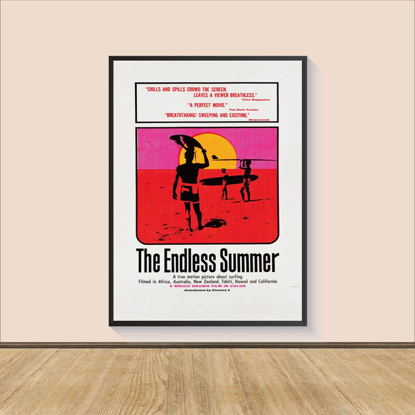 The Endless Summer Movie Poster Print, Canvas Wall Art, Room Decor, Movie Art, Gifts for HimHer, Wall Art Print, Art Poster For Gift 1556360284