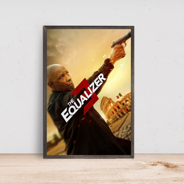 The Equalizer 3 Movie Poster - Room Decor Wall Art - Canvas Fabric Print - Poster Gift 1600751507