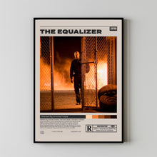 The Equalizer Poster, Antoine Fuqua, Minimalist Movie Poster