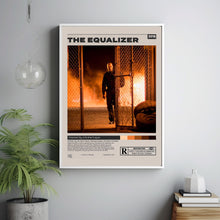 The Equalizer Poster, Antoine Fuqua, Minimalist Movie Poster