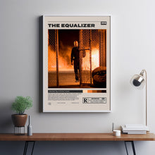 The Equalizer Poster, Antoine Fuqua, Minimalist Movie Poster