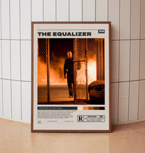 The Equalizer Poster, Antoine Fuqua, Minimalist Movie Poster
