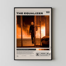 The Equalizer, Antoine Fuqua, Minimalist Movie Poster, Vintage Retro ArtFilm Poster