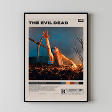The Evil Dead Poster, Sam Raimi, Minimalist Movie Poster