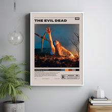 The Evil Dead Poster, Sam Raimi, Minimalist Movie Poster