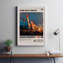 The Evil Dead Poster, Sam Raimi, Minimalist Movie Poster