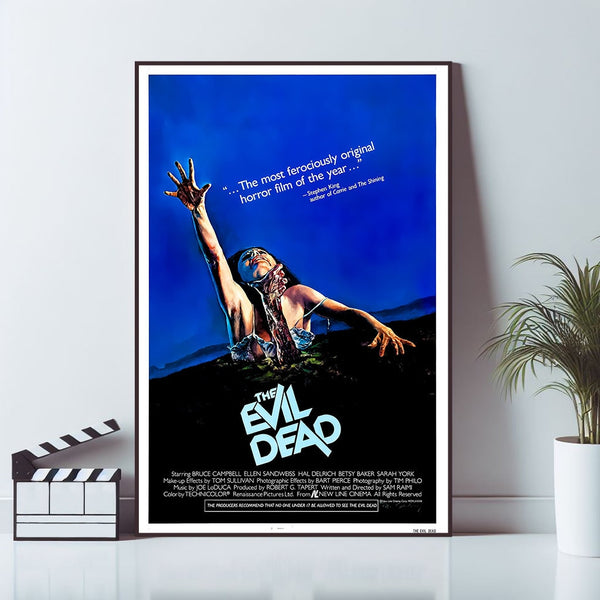The Evil Dead, Movie Poster, Wall Art Prints, Art Poster, Canvas Material Gift, Keepsake, Home Decor, Live Room Wall Art 1676292174
