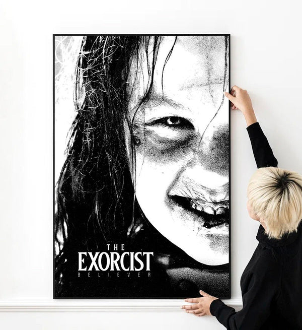 The Exorcist Believer Movie Poster High Quality Print Photo Wall Art Canvas Cloth Multi size 1535658836