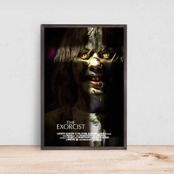 The Exorcist Movie Poster, Room Decor, Home Decor, Art Poster for Gift 1601527105