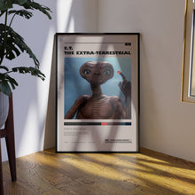 The Extra-Terrestrial Poster, Steven Spielberg Wall Art, Minimalist Wall Decor, Mid Century Print, Gift for Movie Lovers 1734152576