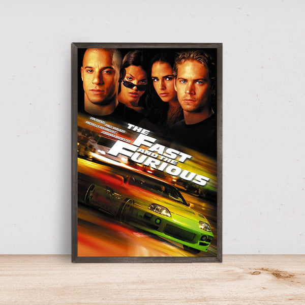 The Fast and the Furious Movie Poster，Room Decor, Home Decor, Art Poster for Gift 1606039095