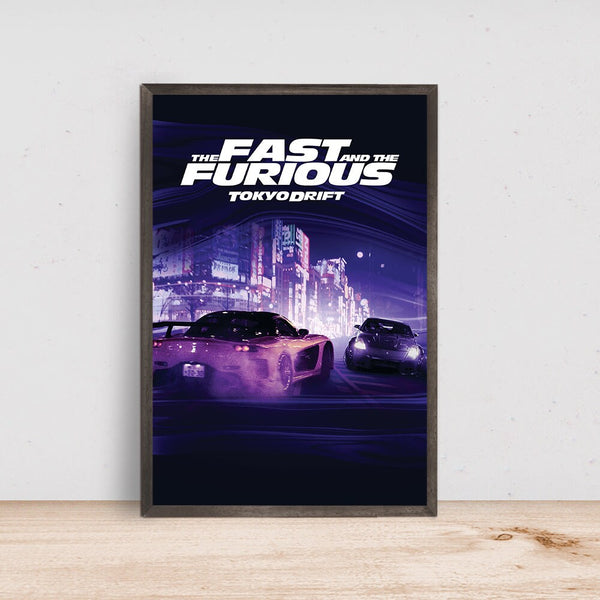 The Fast and the Furious Tokyo Drift Movie Poster, Room Decor, Home Decor, Art Poster for Gift 1644713823